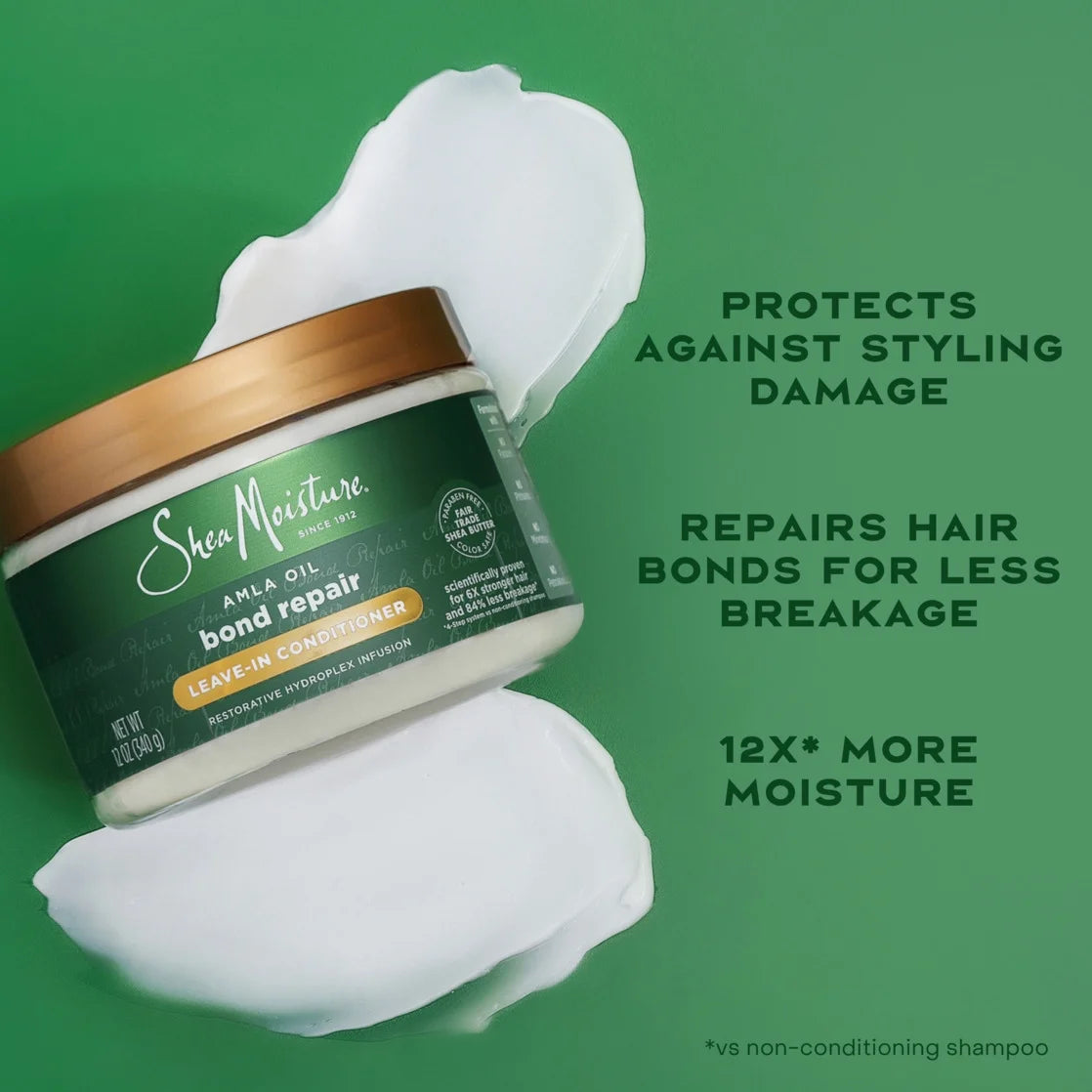 Bond Repair Leave-In Conditioner Amla Oil, 11 Fl Oz