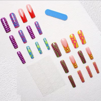 Graffiti Design Nails