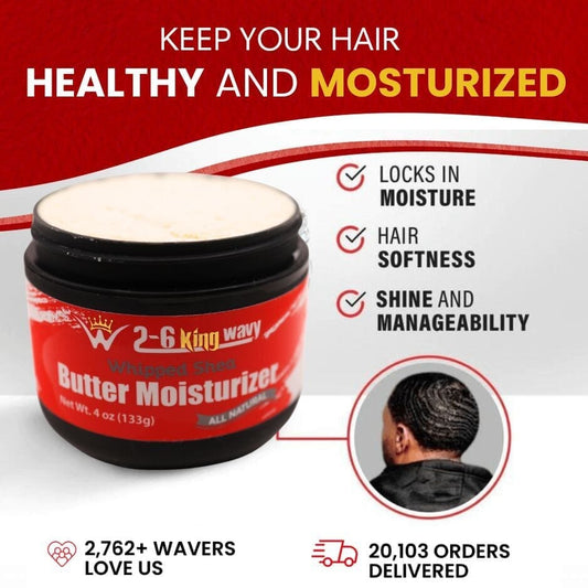 Whipped Shea Butter Moisturizer for Dry Hair